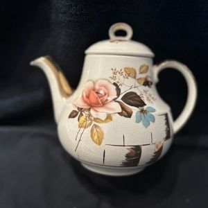 TEAPOT: GIBSON STAFFORDSHIRE, MAYFAIR "PINK ROSE"